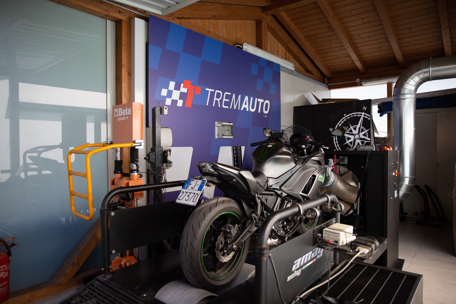 Banco prova moto TremAuto